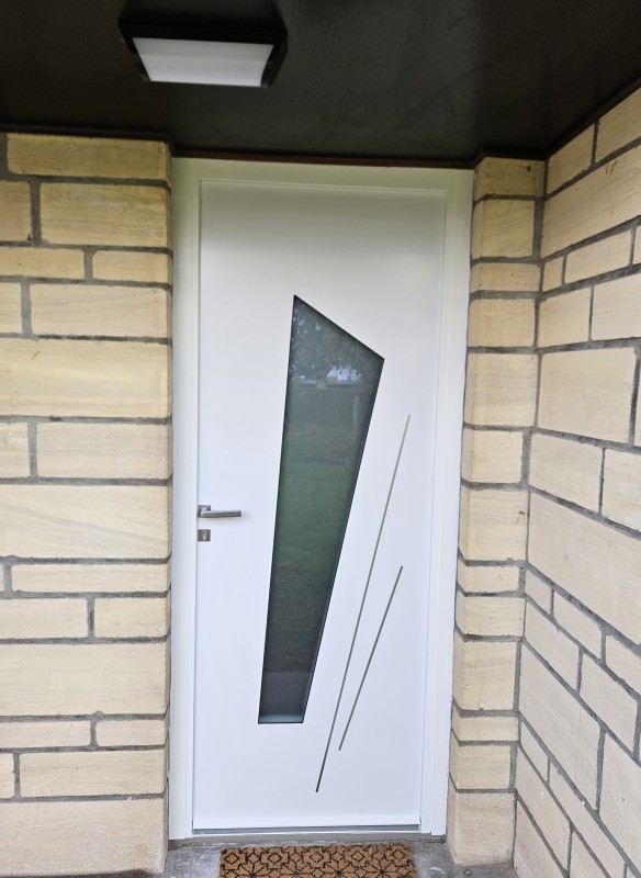 Porte d'entrée monobloc 